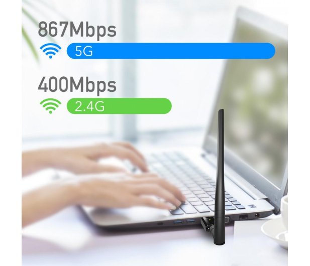 Cudy WU1400 (1300Mb/s a/b/g/n/ac) - 1110342 - zdjęcie 3